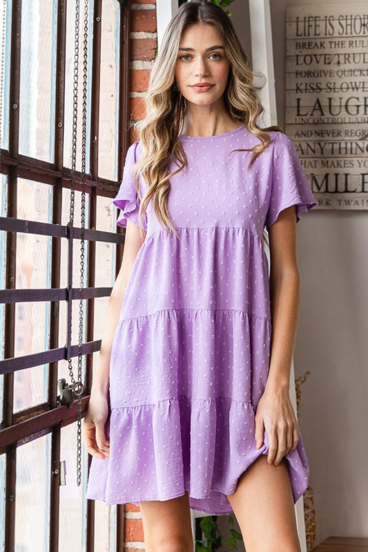 swiss dot babydoll dress - Premium Dresses from Trendsi - Just $35! Shop now at noTORIous + co