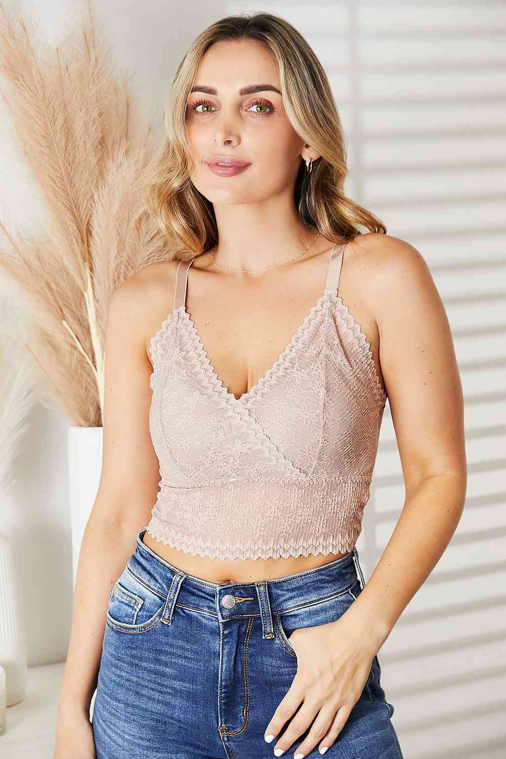 JadyK Skye Full Size Lace Bralette - Premium  from Trendsi - Just $41.25! Shop now at noTORIous + co