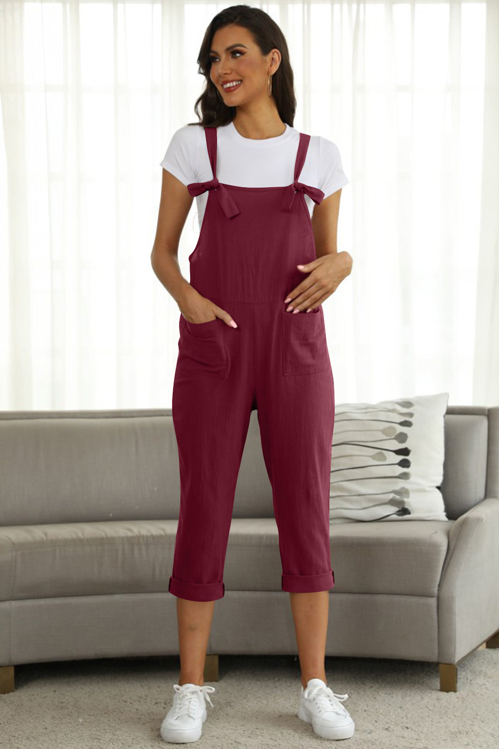 Full Size Square Neck Wide Strap Jumpsuit - Premium  from Trendsi - Just $18.48! Shop now at noTORIous + co