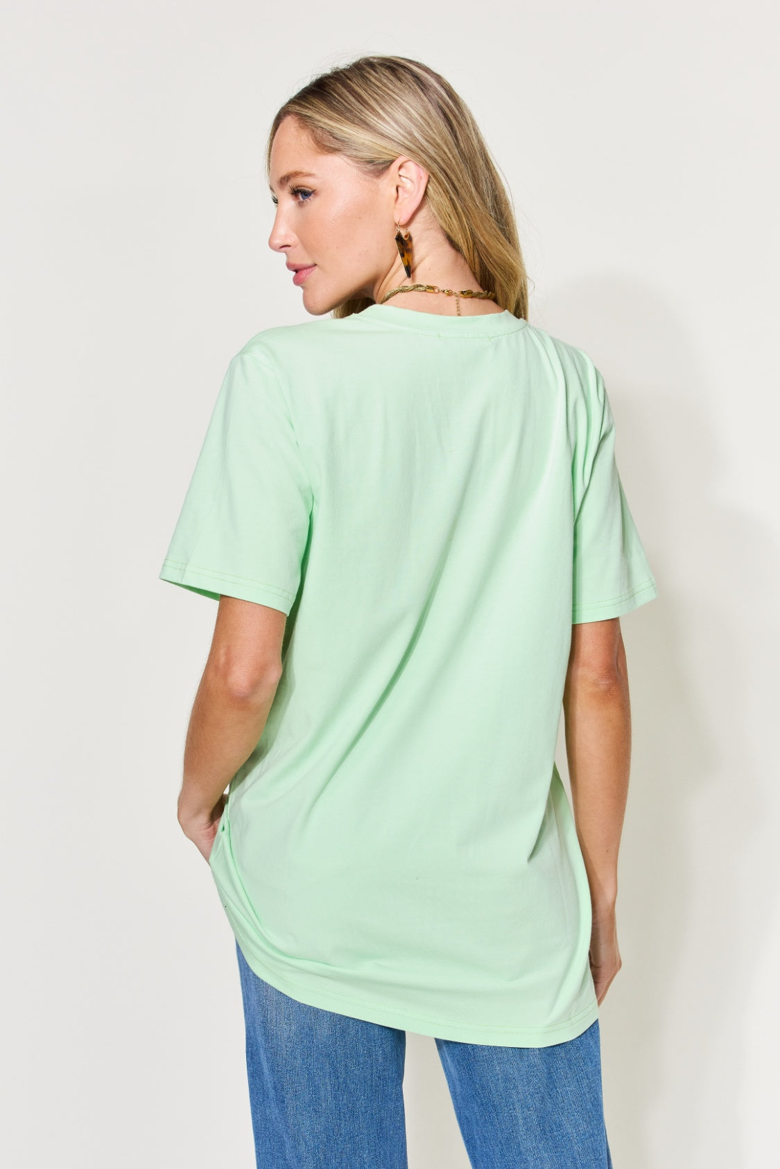 Simply Love Full Size LET'S GO GIRLS Round Neck Short Sleeve T-Shirt - Premium  from Trendsi - Just $29.04! Shop now at noTORIous + co