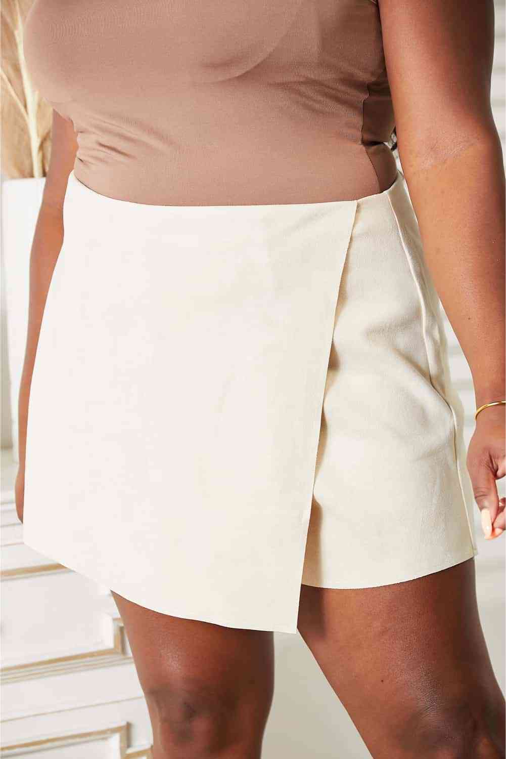 HEYSON Full Size Mini Skort - Premium  from Trendsi - Just $44! Shop now at noTORIous + co