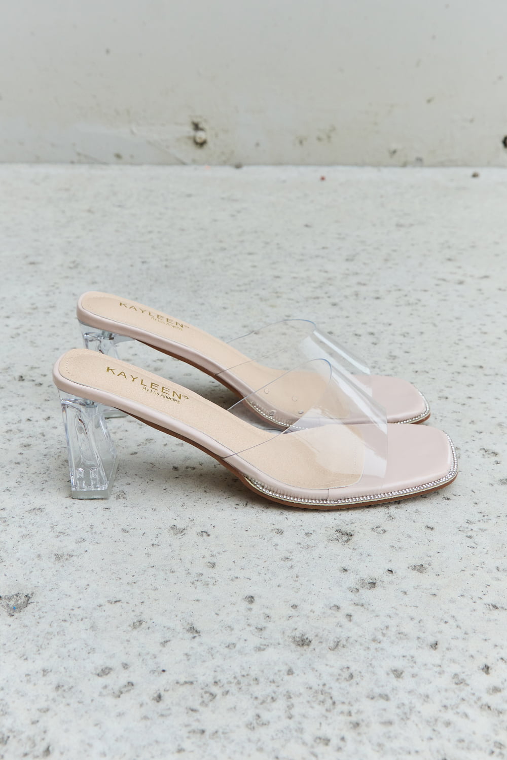 make myself clear block heel - Premium  from Trendsi - Just $31! Shop now at noTORIous + co