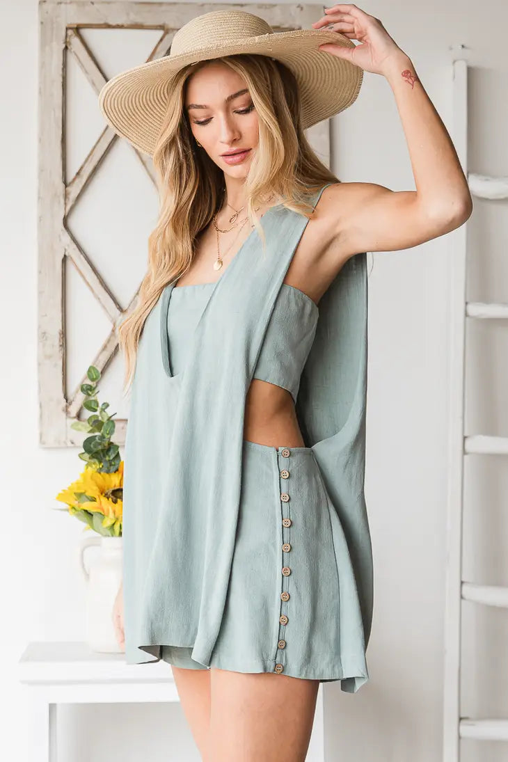 easy breezy textured romper - Premium  from Heyson - Just $25! Shop now at noTORIous + co